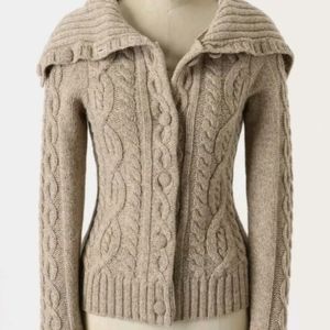Sleeping on Snow Femme Fisherman Cardigan